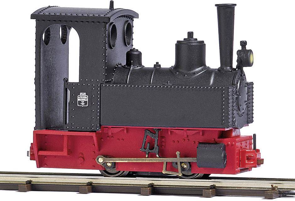 Busch Feldbahn 12142 H0f Dampflok mit Scheinwerfer 'Decauville' Typ 3