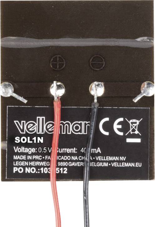 Velleman SOL1N SOL1N Solarmodul
