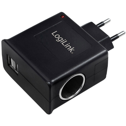 LogiLink Power Adapter USB-Ladegerät 12 W Steckdose Ausgangsstrom