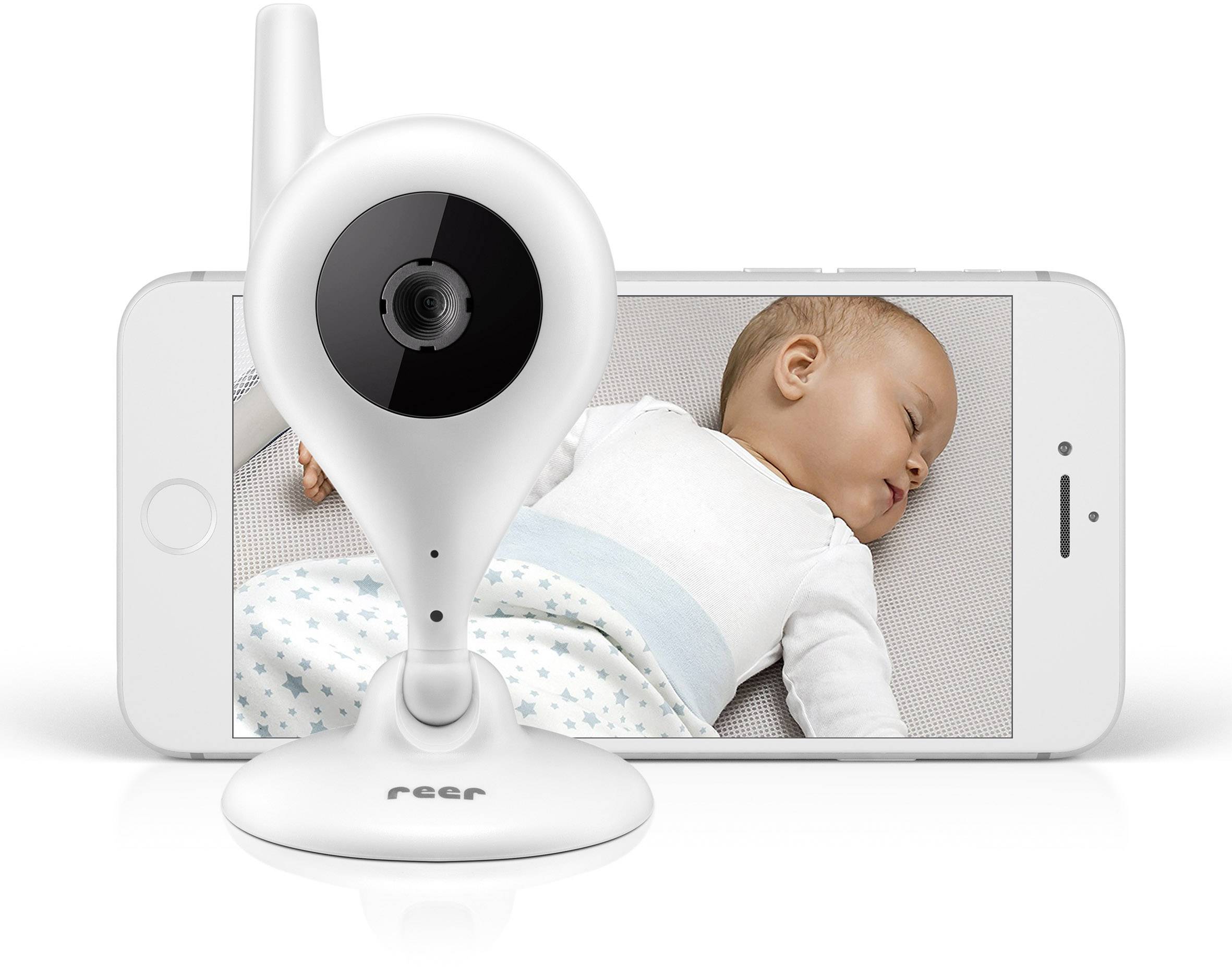 REER IP BabyCam 80300 Babyphone mit Kamera Funk, Kabellos 2.4 GHz