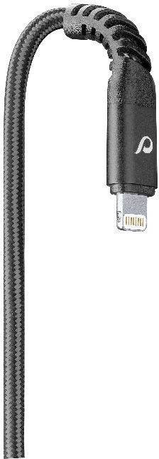 cellularline Kabel USB-A/Lightning TETRACABMFI1MK 1,2m sw
