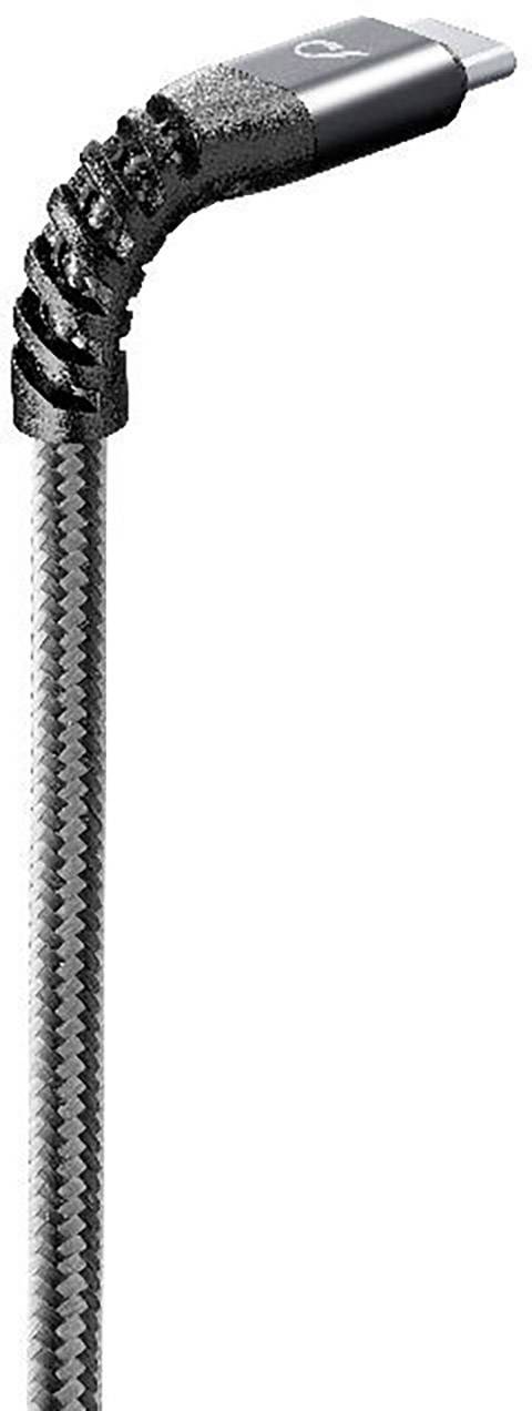 Cellularline TETRACABTYC1MK USB Kabel 1,2 m USB A USB C Schwarz (TETRACABTYC1MK)