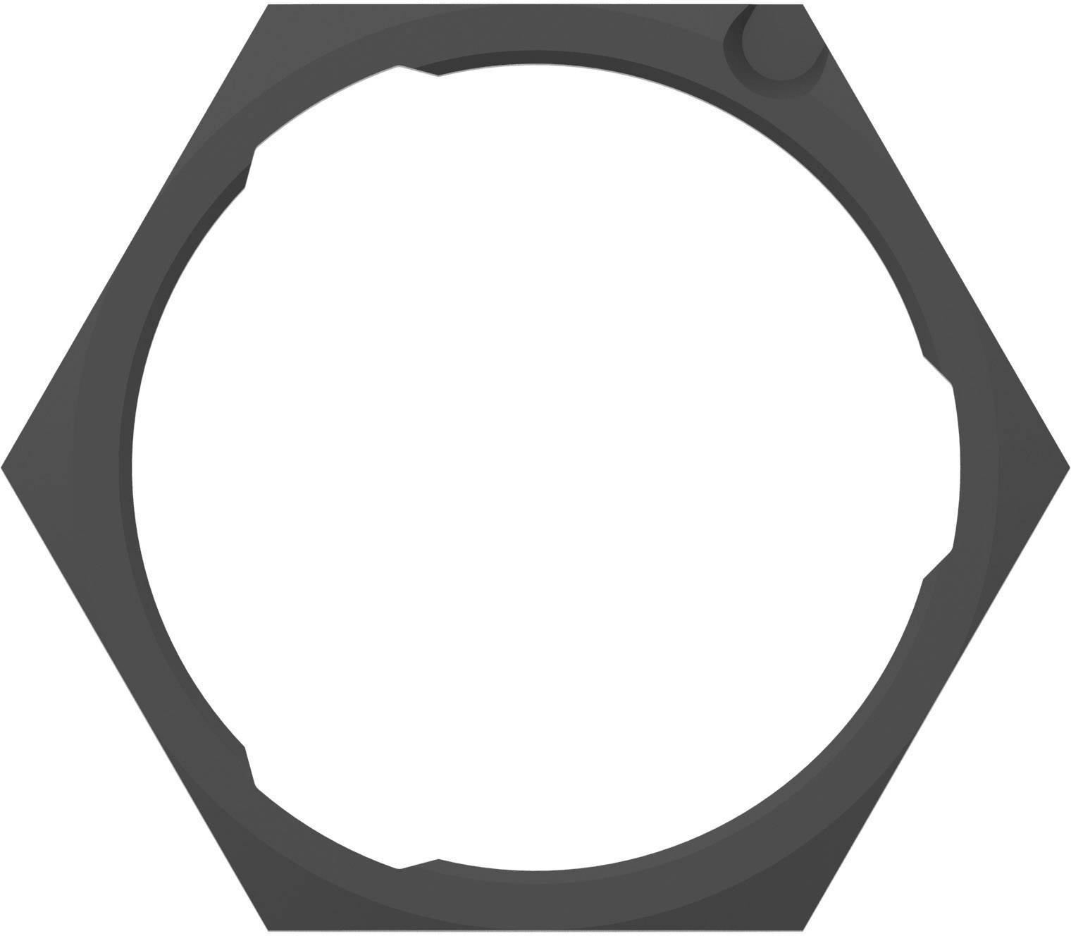 TE Connectivity 2411-001-2405 Rundstecker Befestigungsmutter Serie (Rundsteckverbinder): HDP20