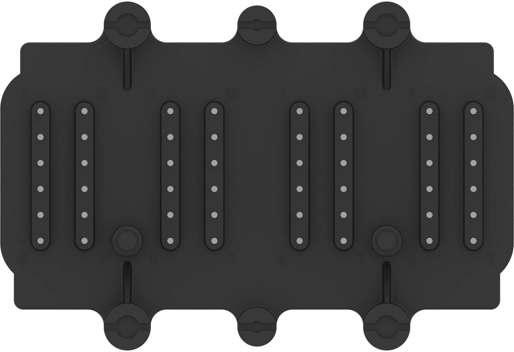 TE Connectivity Stiftgehäuse-Kabel DTM Polzahl Gesamt 48 DTMF15-48P 1St.