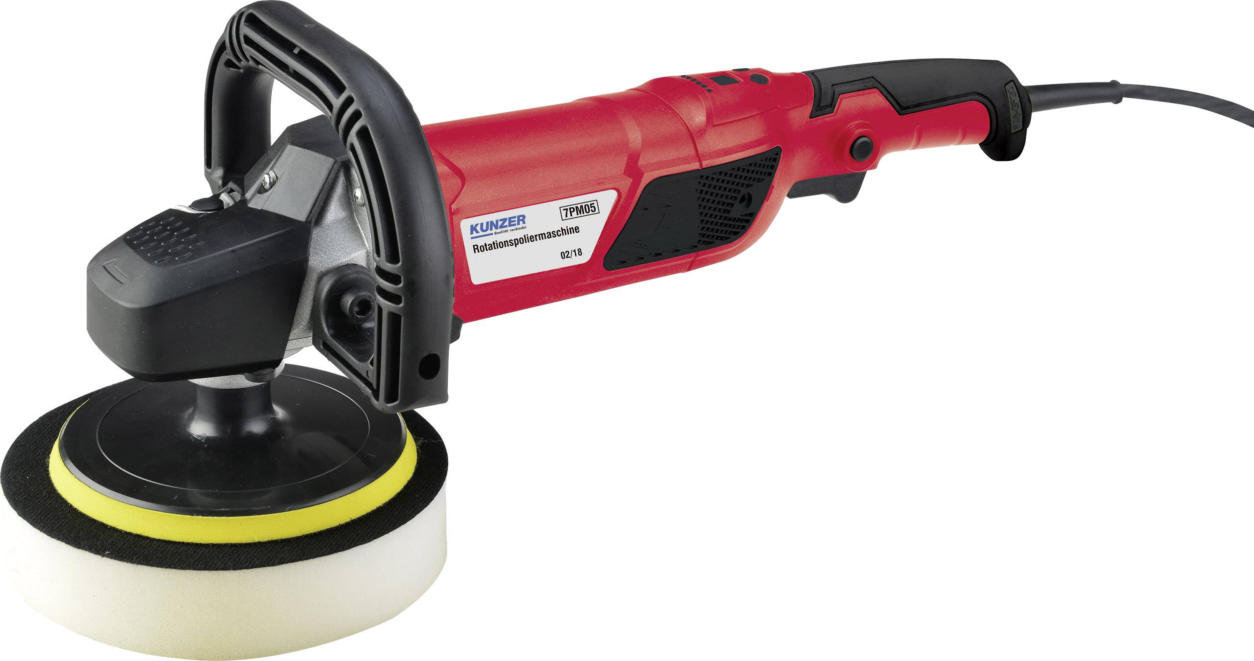 Kunzer 7PM05 Rotationspoliermaschine 230V 1500W 600 - 3000 U/min 150mm