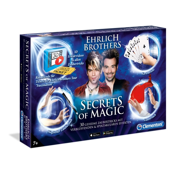 Clementoni Ehrlich Brothers Secrets of Magic Zauberkasten 59048