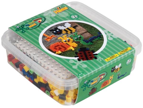 Vedes HAMA Maxi Perlen Dose Garten mit 600 Perlen 8744