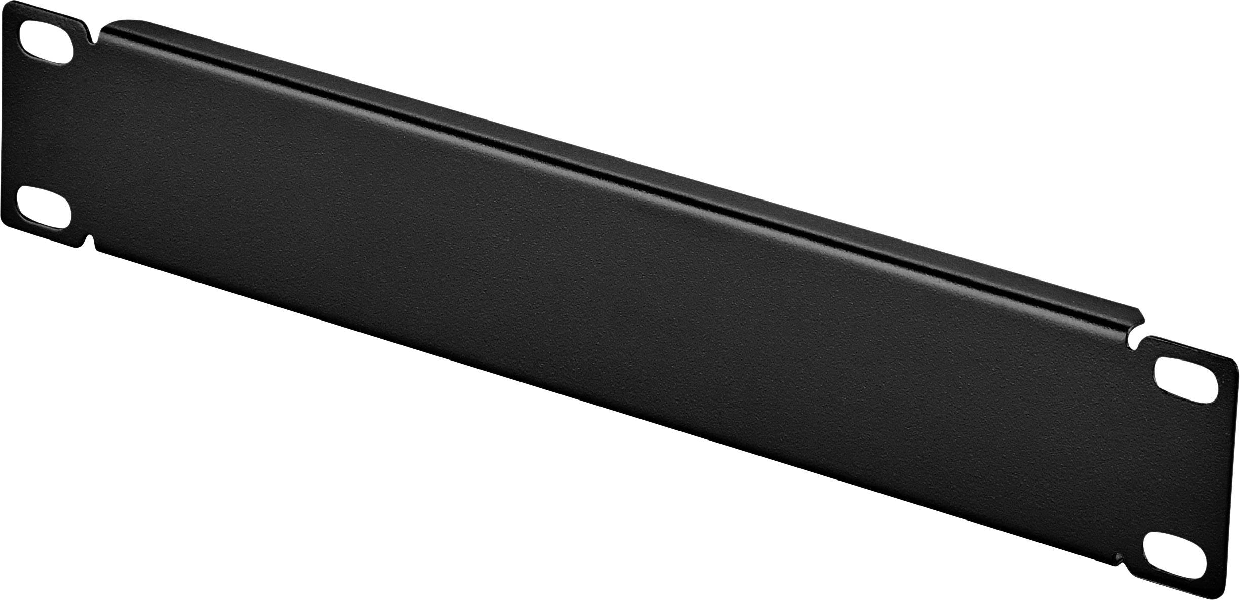 Renkforce RF-3429158 10 Zoll Netzwerkschrank-Blindabdeckung 1 HE Dunkelgrau