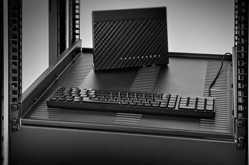 RF-3429164 19 Zoll Netzwerkschrank-Geräteboden 1 HE Festeinbau Geeignet für Schranktiefe