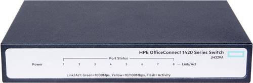 Hewlett Packard Enterprise HPE OfficeConnect 1420 8G - Switch - nic Netzwerk Switch