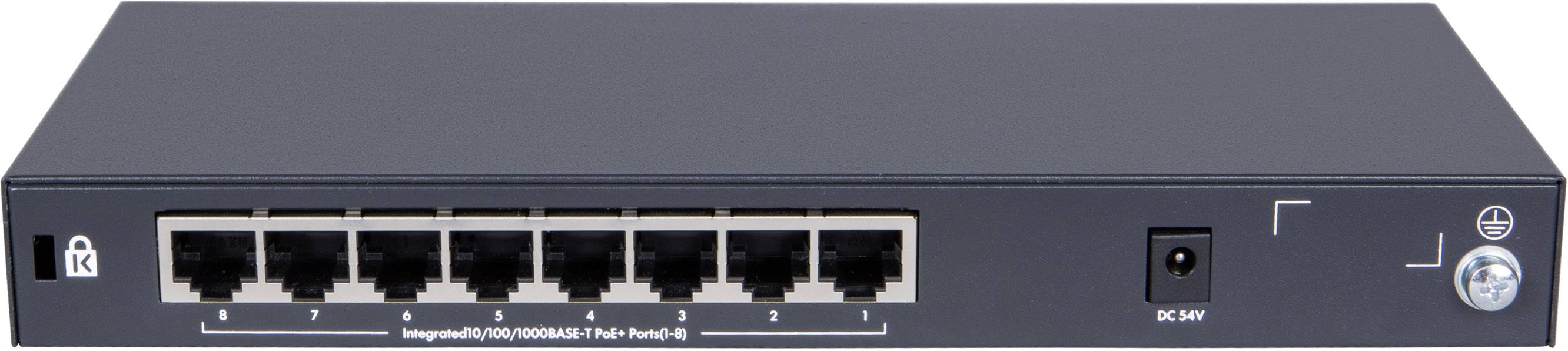 Hewlett Packard Enterprise JH330A#ABB HPE OfficeConnect 1420 8G PoE+ - Switch Netzwerk Switch PoE-Funktion