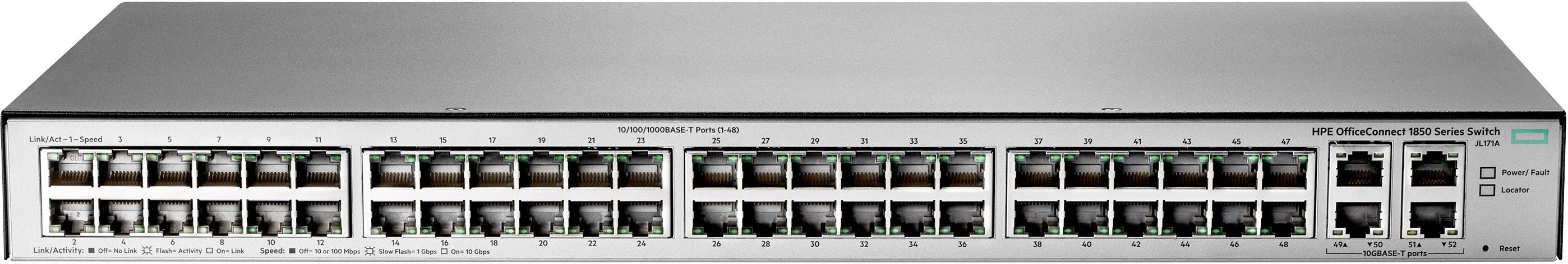 Hewlett Packard Enterprise JL171A#ABB HPE OfficeConnect 1850 48G 4XGT - Switch Netzwerk Switch