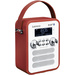 Lenco PDR-050RD Taschenradio DAB+, UKW AUX, Bluetooth® Akku-Ladefunktion Rot