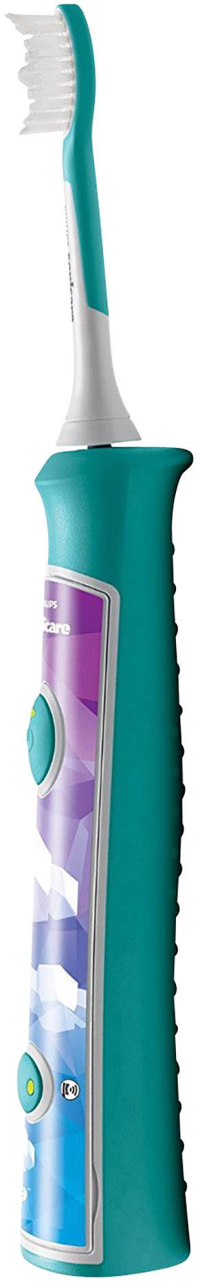 Philips Sonicare Elektrische Kinderzahnbürste HX6321/03 Schallzahnbürste Bunt