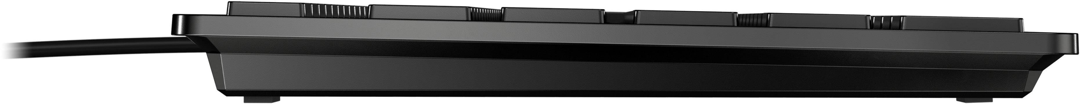 Cherry Tastatur KC 6000 Slim, USB, schwarz