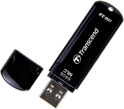 Transcend JetFlash™ 750K USB-Stick 64 GB Schwarz TS64GJF750K USB-A (USB 3.2 Gen 1)