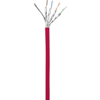 Basetech BT-1914244 RJ45 Netzwerkkabel, Patchkabel CAT 6a S/FTP 20.00m Rot mit Rastnasenschutz, Flammwidrig 1St. Basetech BT-1914244 RJ45 Netzwerkkabel, Patchkabel CAT 6a S/FTP 20.00m Rot mit Rastnasenschutz, Flammwidrig 1St.