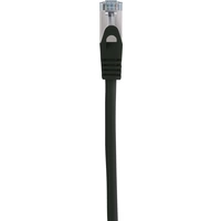 Basetech RJ45 BT-1914289 Netzwerkkabel, Patchkabel CAT 6a S/FTP 0.50m Schwarz mit Rastnasenschutz, Flammwidrig Basetech RJ45 BT-1914289 Netzwerkkabel, Patchkabel CAT 6a S/FTP 0.50m Schwarz mit Rastnasenschutz, Flammwidrig