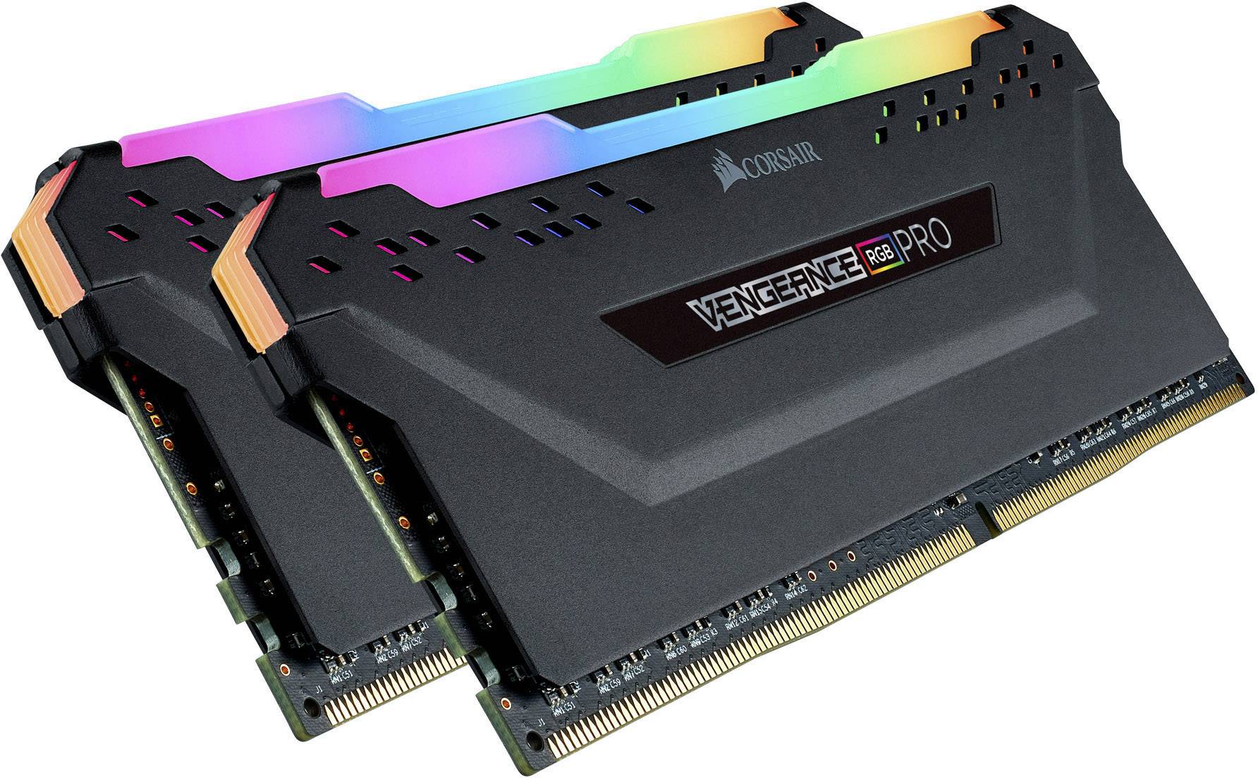 Corsair Vengeance RGB PRO PC-Arbeitsspeicher Kit DDR4 16 GB 2 x 8 GB 3200 MHz 288pin DIMM CL16 18-1