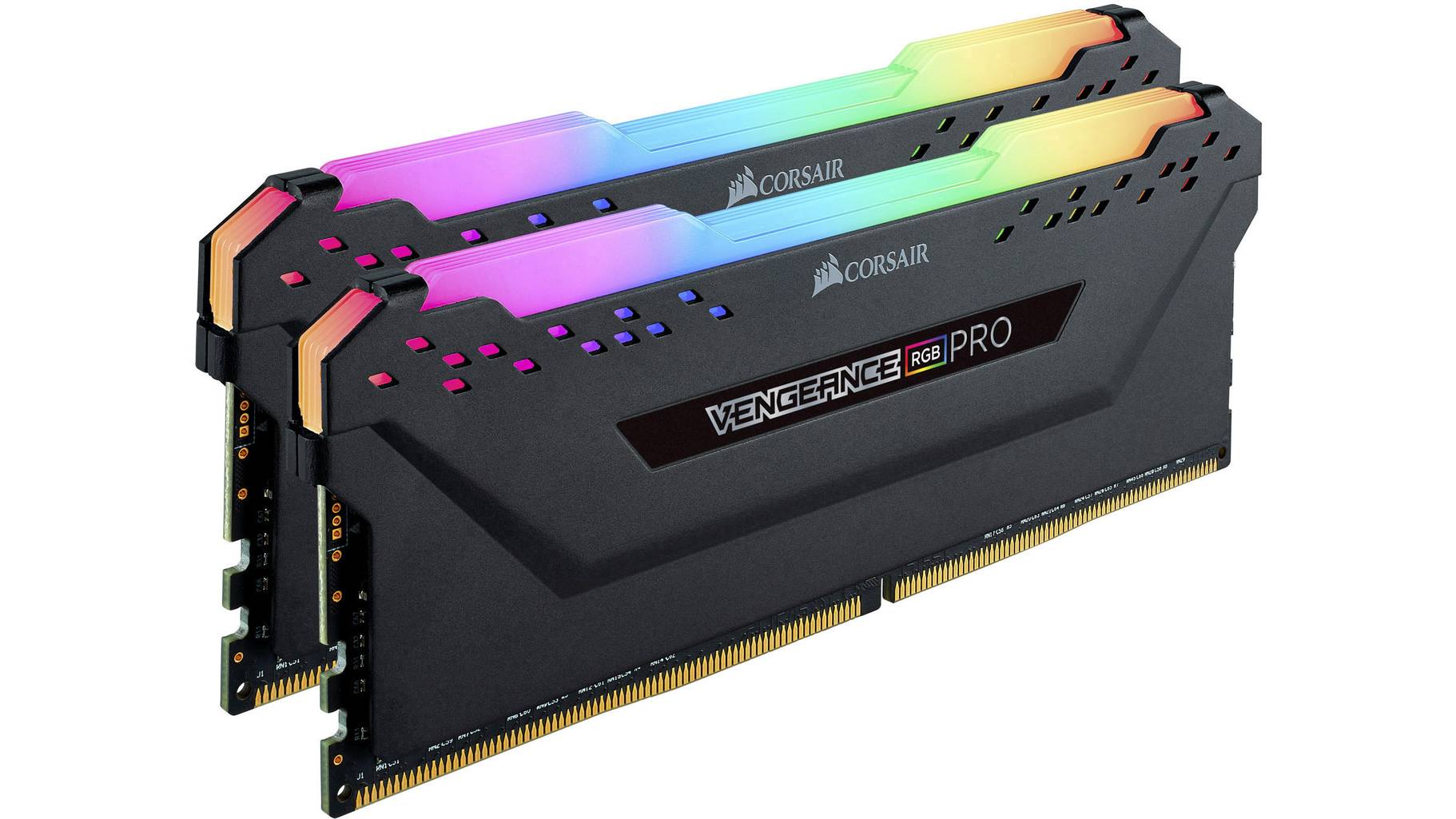 Corsair PC-Arbeitsspeicher Kit Vengeance® RGB PRO CMW16GX4M2C3200C16 16GB 2 x 8GB DDR4-RAM ...
