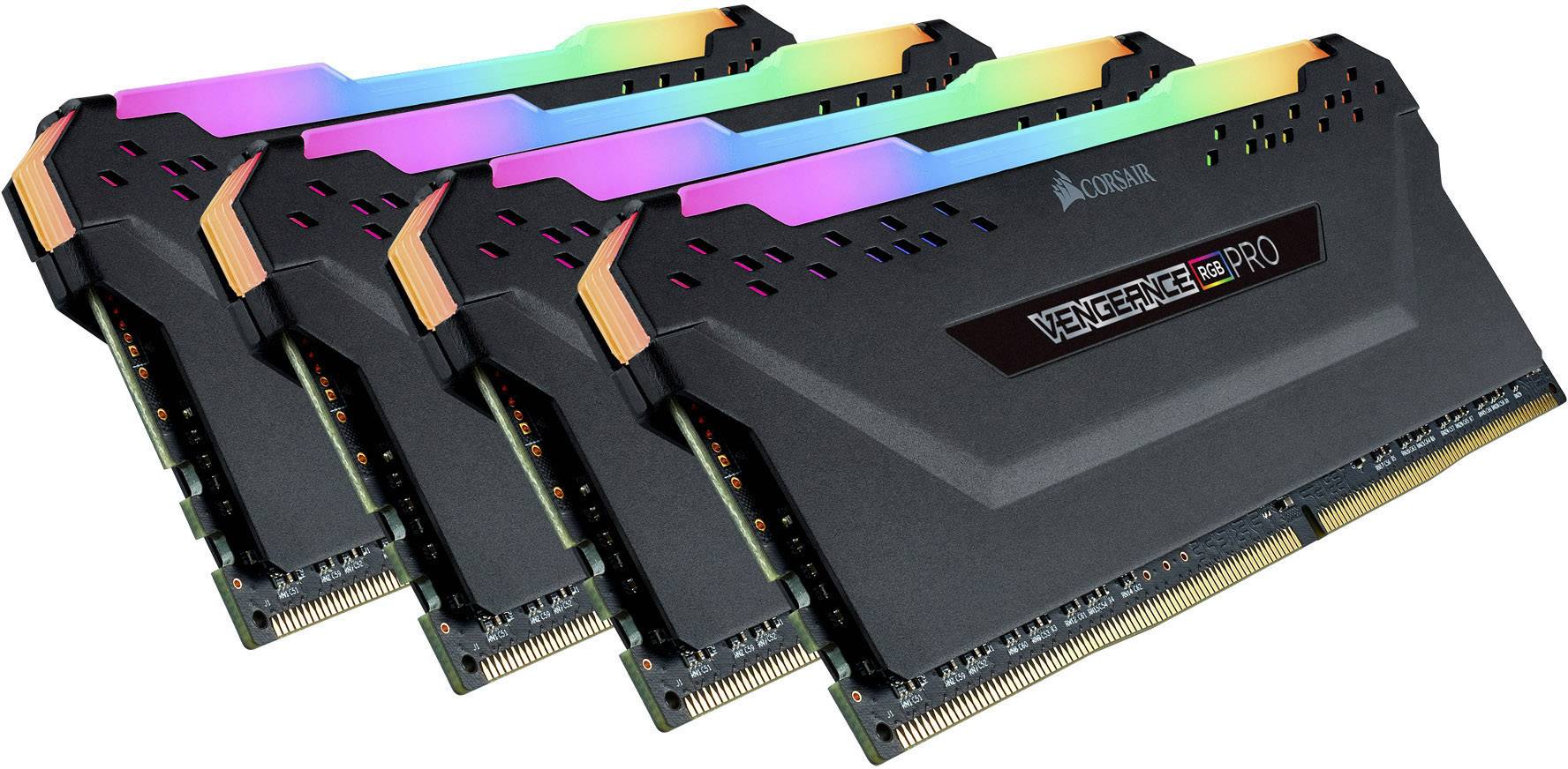 Corsair CMW32GX4M4C3200C16 PC-Arbeitsspeicher Kit 32 GB 4 x 8 GB 3200 MHz 288pin DIMM CL16 18-18-36 CMW32GX4M4C3200C16