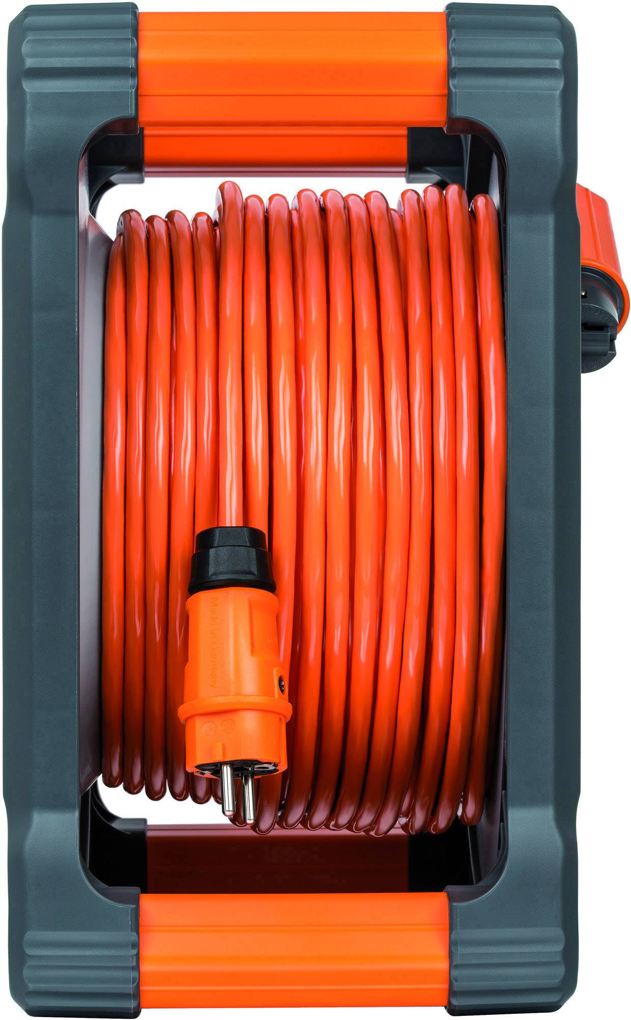 Brennenstuhl professionalLINE 9202330200 Kabeltrommel 33.00m Orange Schutzkontakt-Stecker