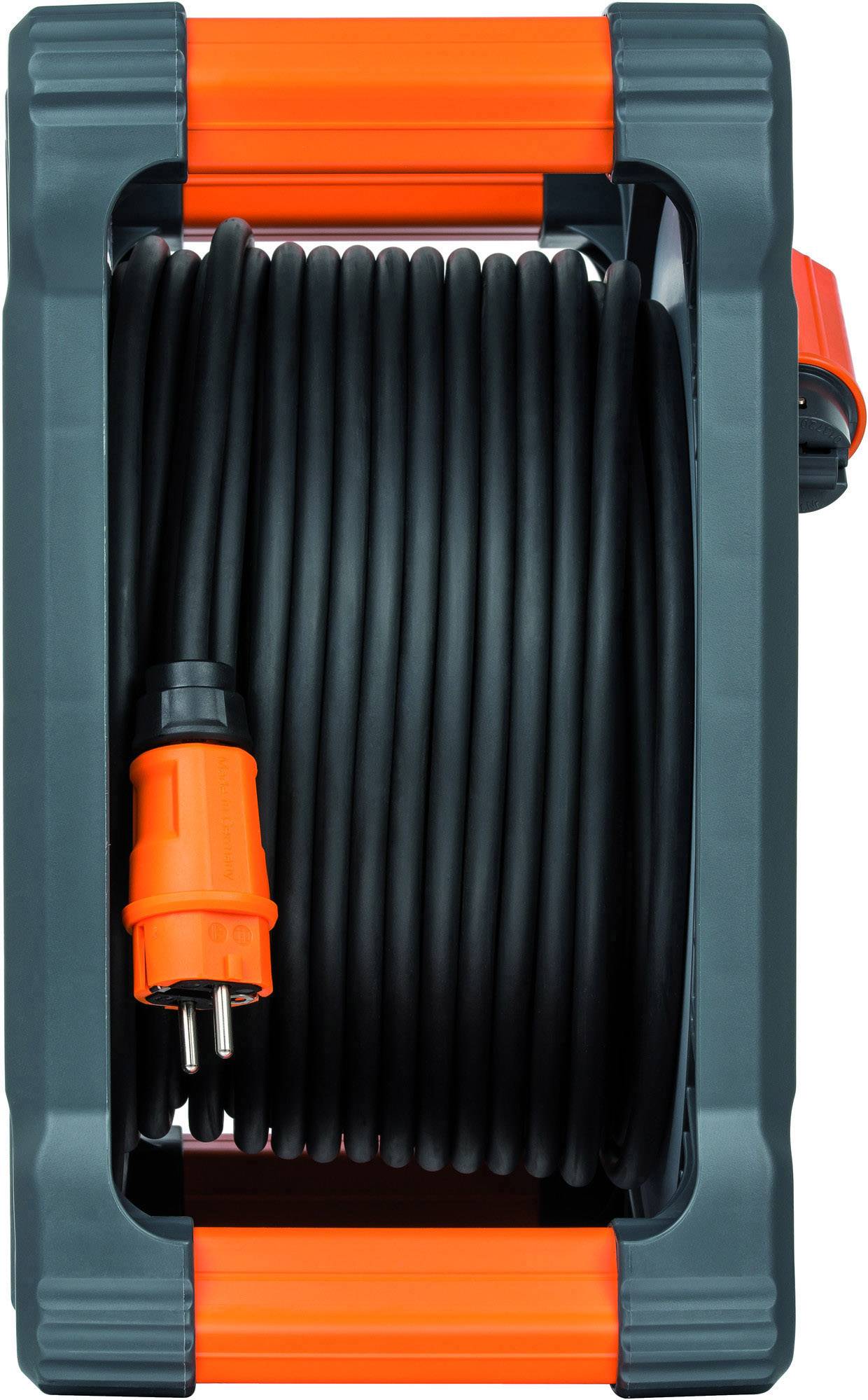 Brennenstuhl professionalLINE 9201330100 Kabeltrommel 33.00m Schwarz Schutzkontakt-Stecker