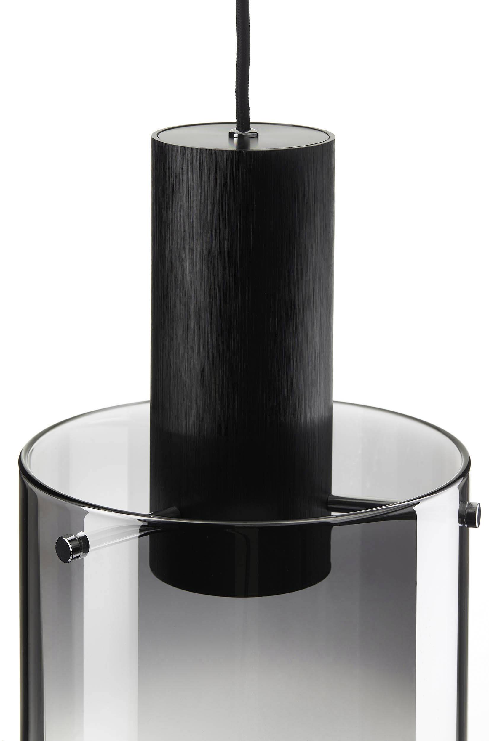 Brilliant Beth G75570/93 LED-Pendelleuchte 8 W Schwarz, Rauch