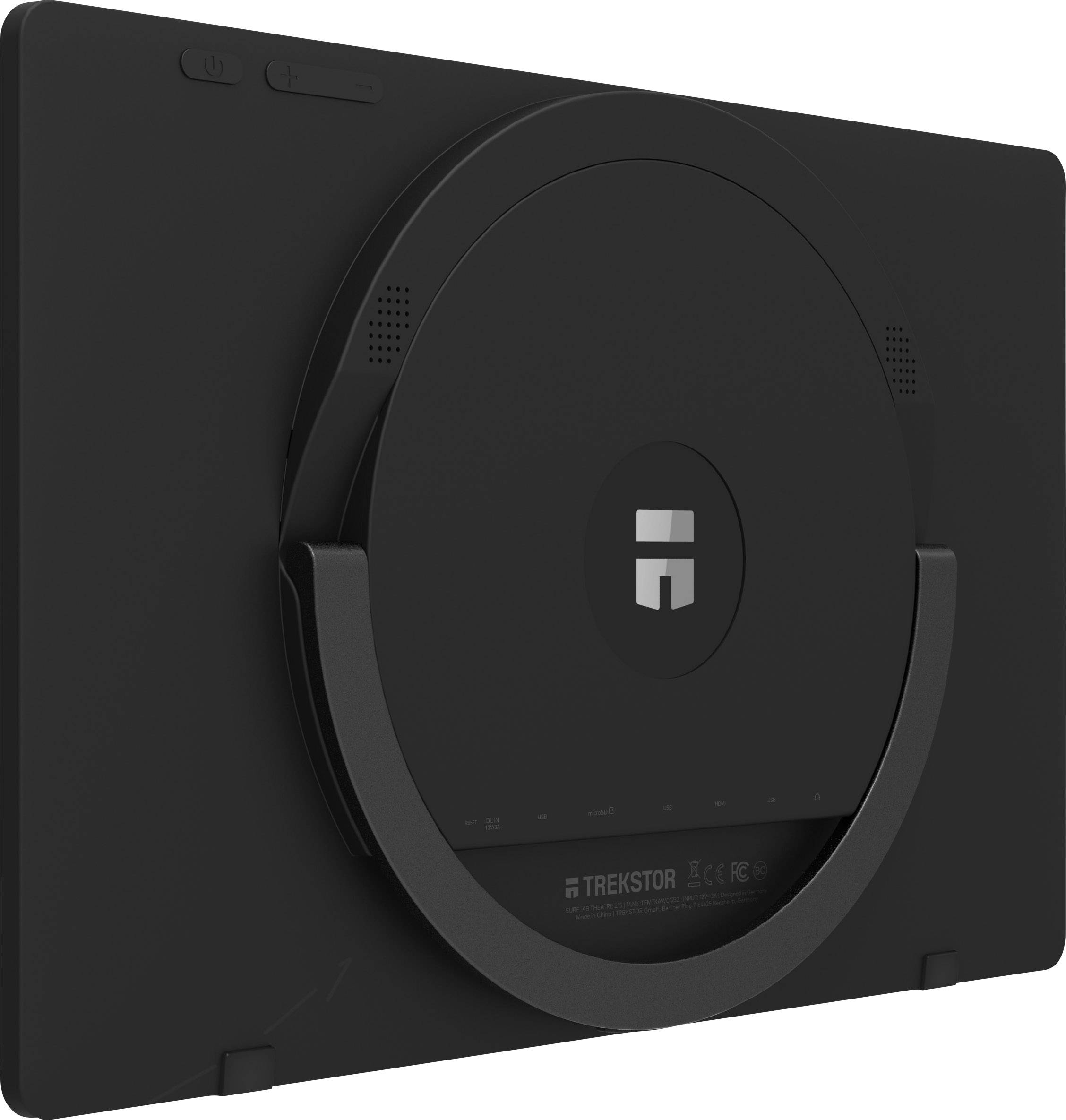 TrekStor® Surftab Theatre L15 WiFi 32GB Schwarz Android-Tablet 39.6cm (15.6 Zoll) 1.5GHz MediaTek Android™ 8.1 Oreo 1920 x 1080