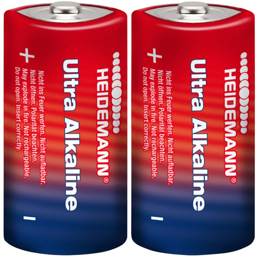 Heidemann Ultra Baby (C)-Batterie Alkali-Mangan 1.5V 2St.