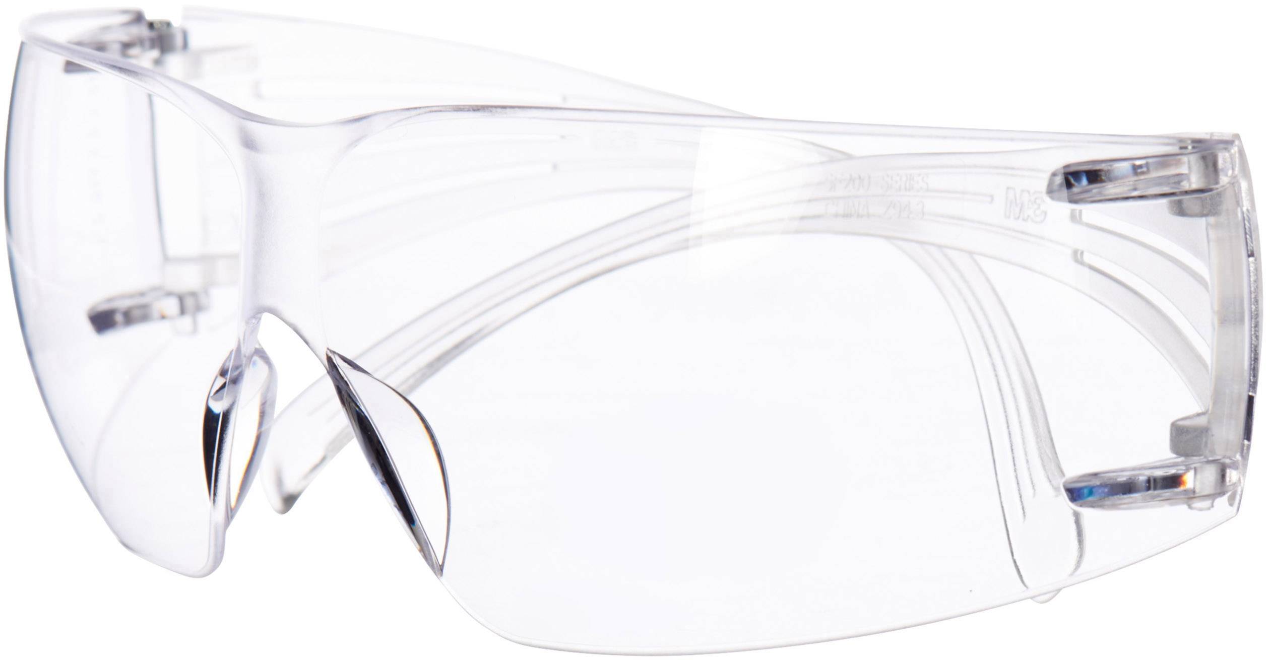 3M SecureFit SF201AS Schutzbrille mit Antibeschlag-Schutz Transparent