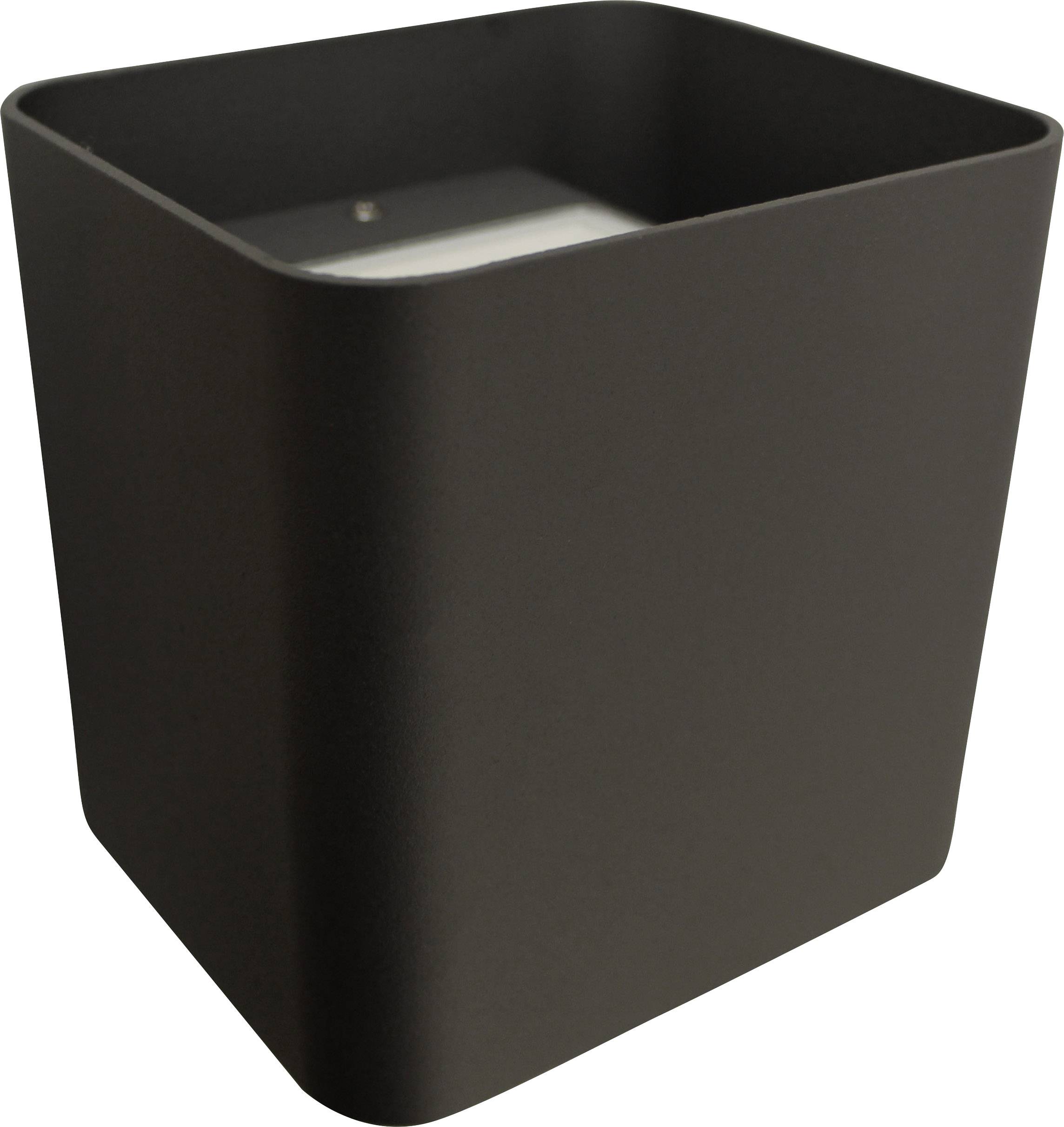 Lutec Dodd AL5005 GR SMD LED-Außenwandleuchte 7.5W Anthrazit