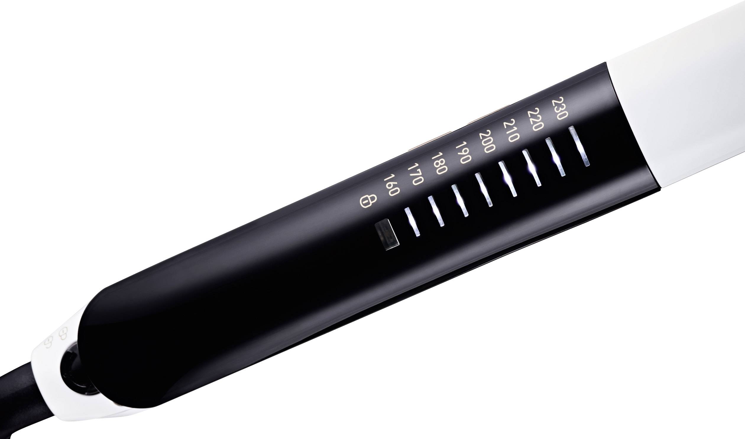 Grundig Straight & Curls HS 7831 Glätteisen Rose, Gold