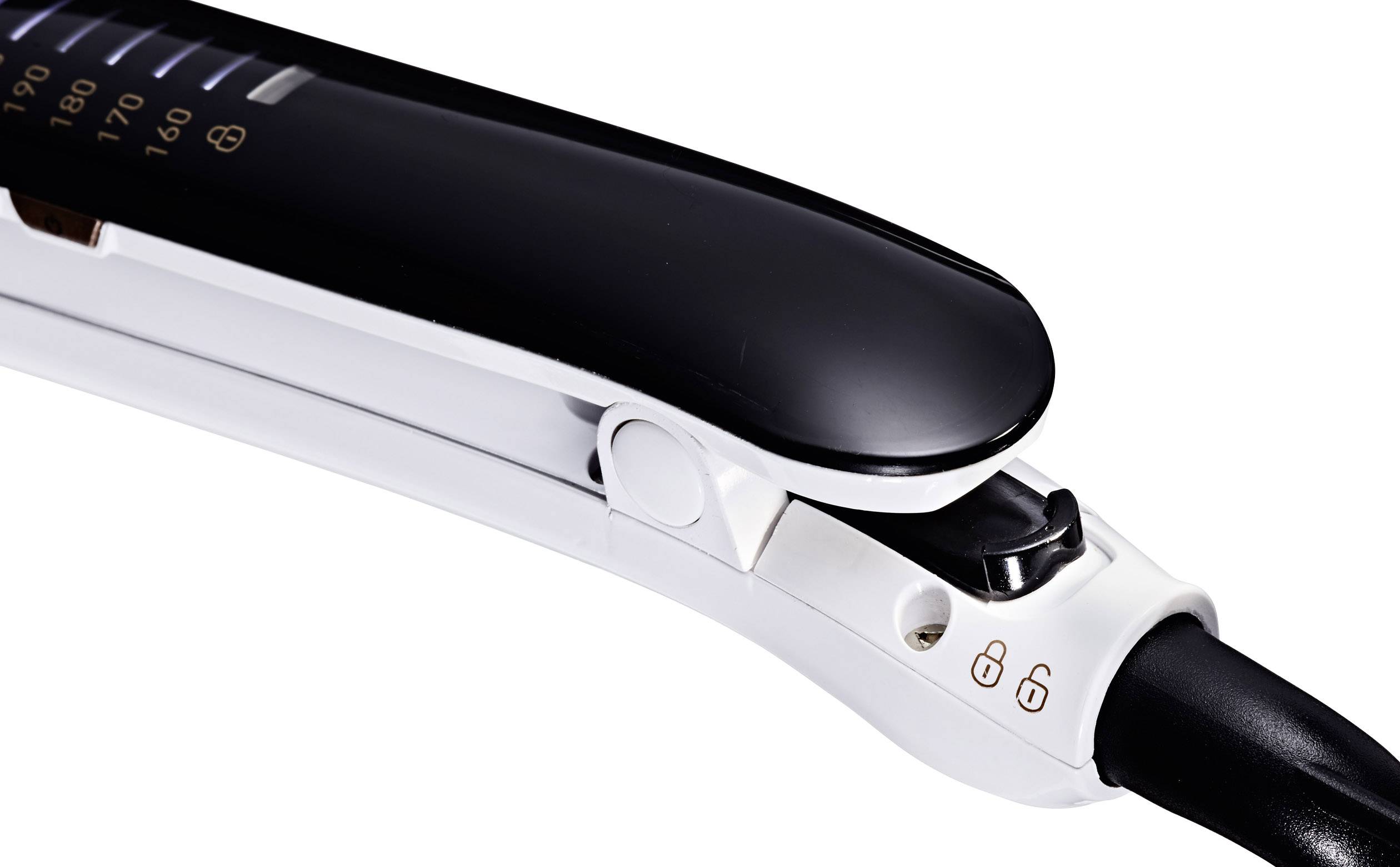 Grundig Straight & Curls HS 7831 Glätteisen Rose, Gold