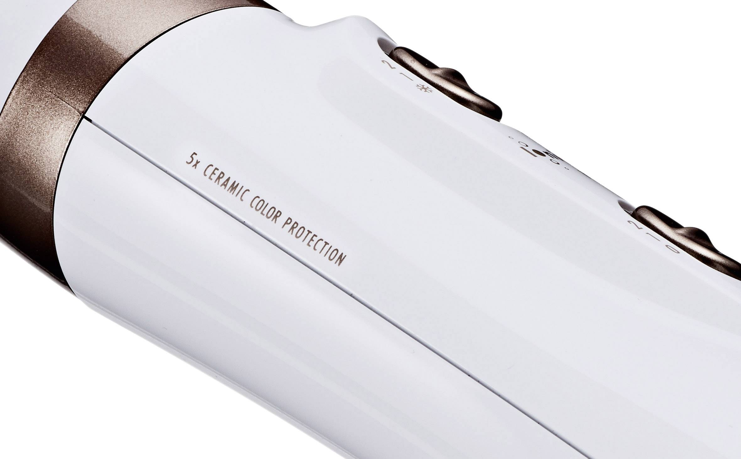 Grundig Styler HS 7880 Warmluftbürste Weiß, Roségold