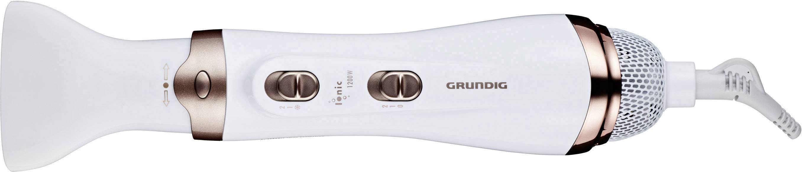 Grundig Styler HS 7880 Warmluftbürste Weiß, Roségold