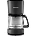 Grundig KM 4620 Kaffeemaschine Schwarz Fassungsvermögen Tassen=10 Glaskanne, Warmhaltefunktion