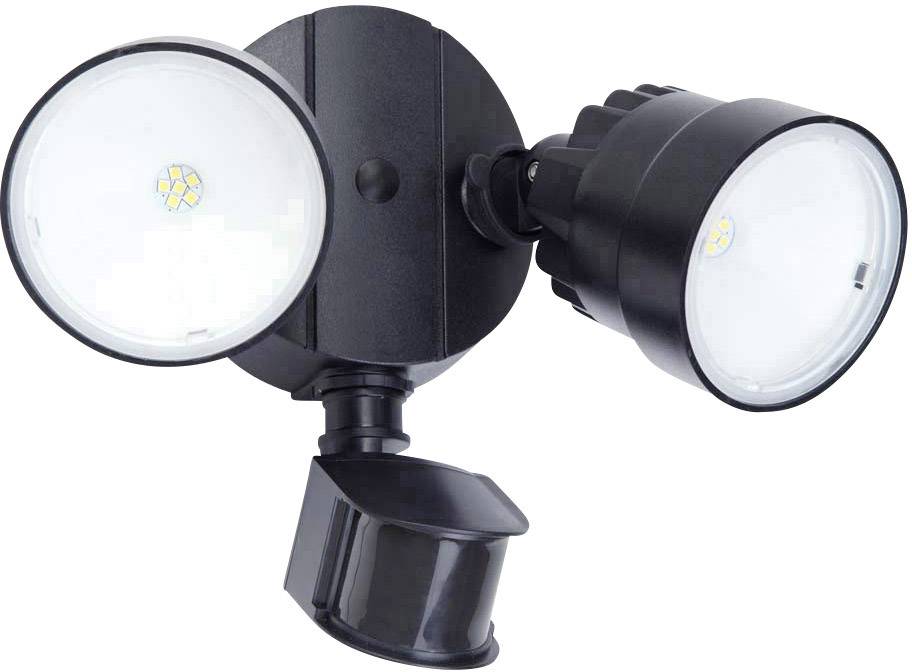 Lutec Shrimp P6221A-PIR23-5K bl LED-Außenstrahler mit Bewegungsmelder 30 W Leuchtfarben: Neutralweiß