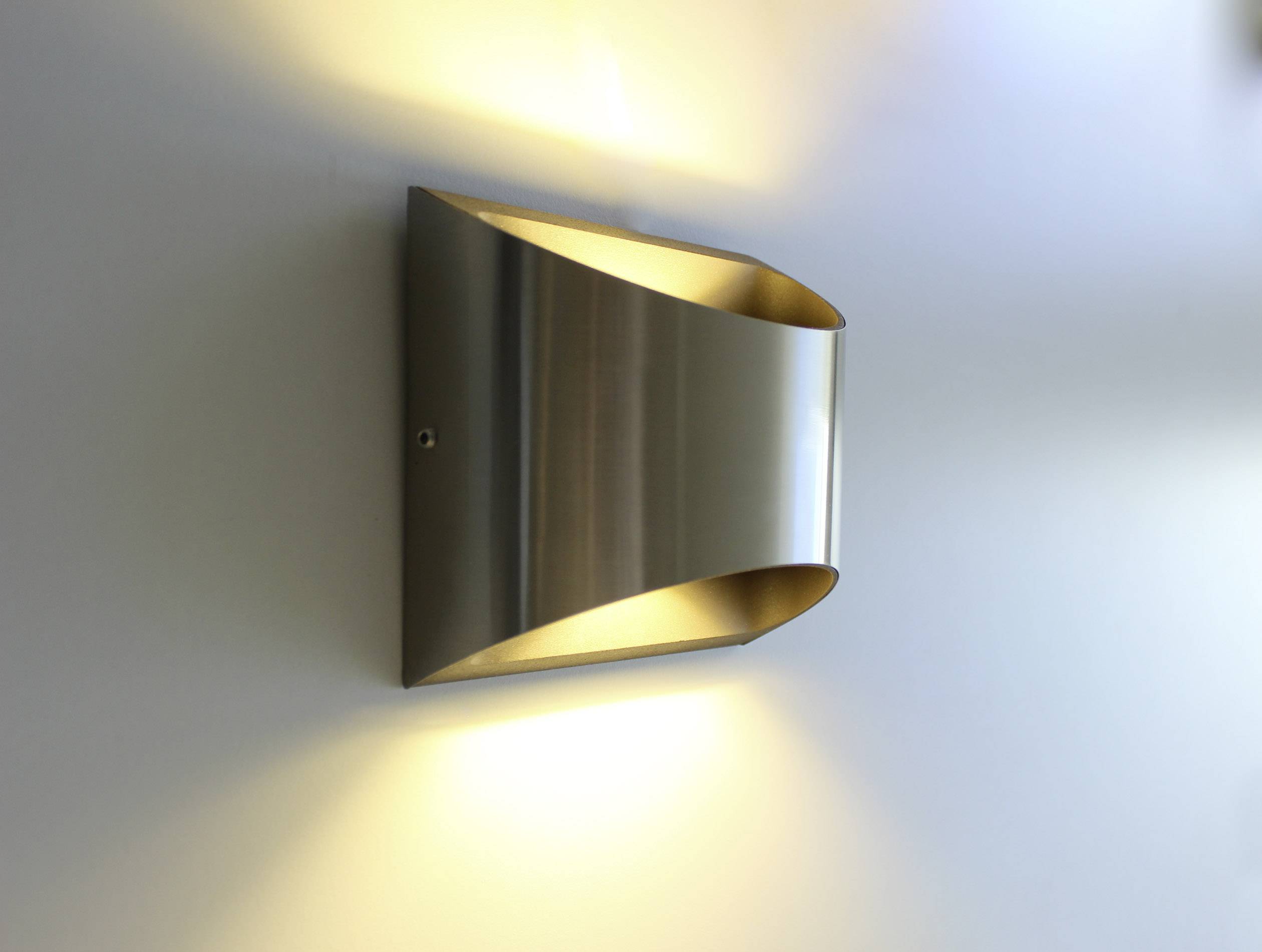 Lutec Dodd ST5006 SMD LED-Außenwandleuchte 7.5 W Edelstahl