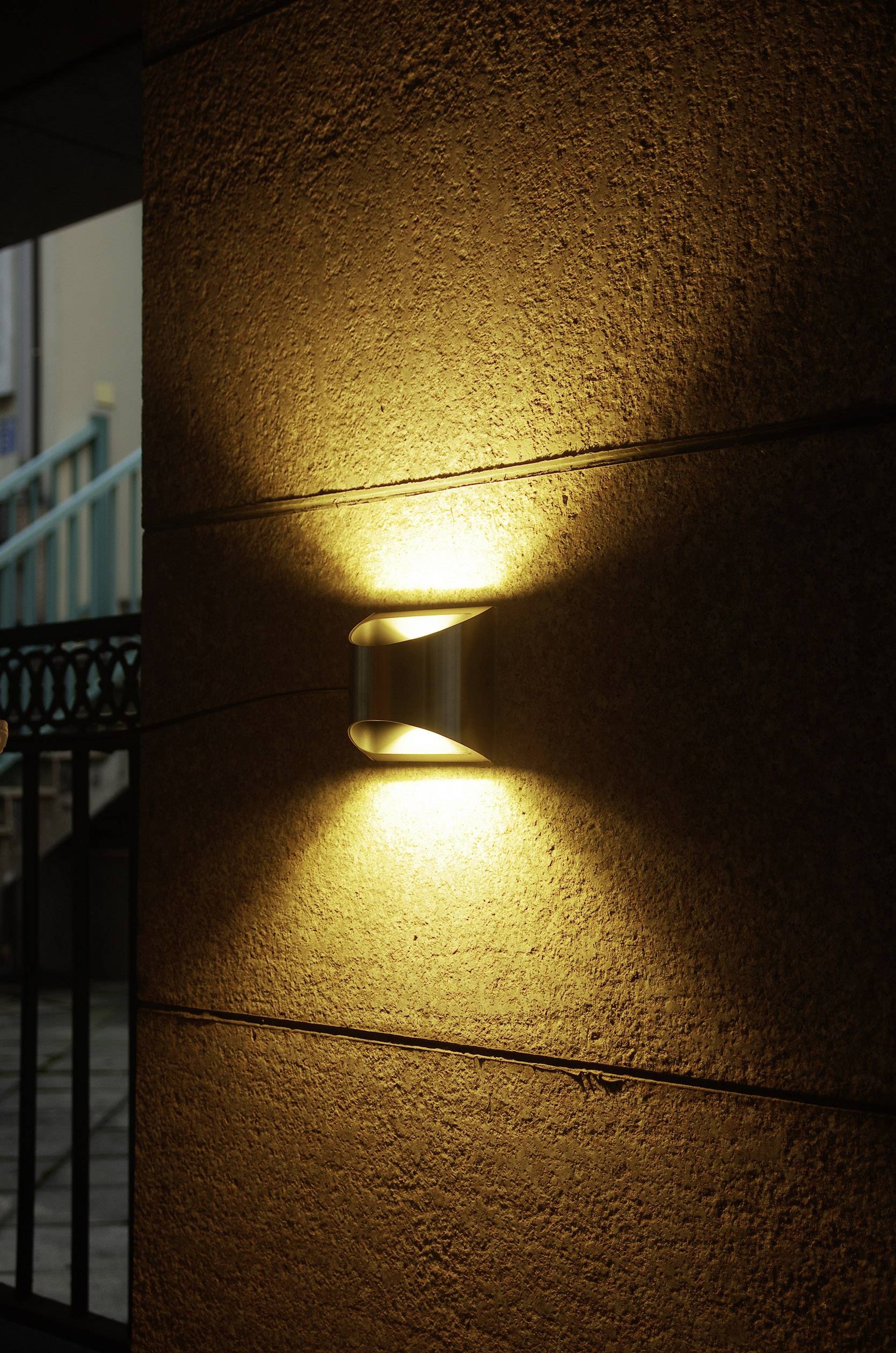 Lutec Dodd ST5006 SMD LED-Außenwandleuchte 7.5 W Edelstahl