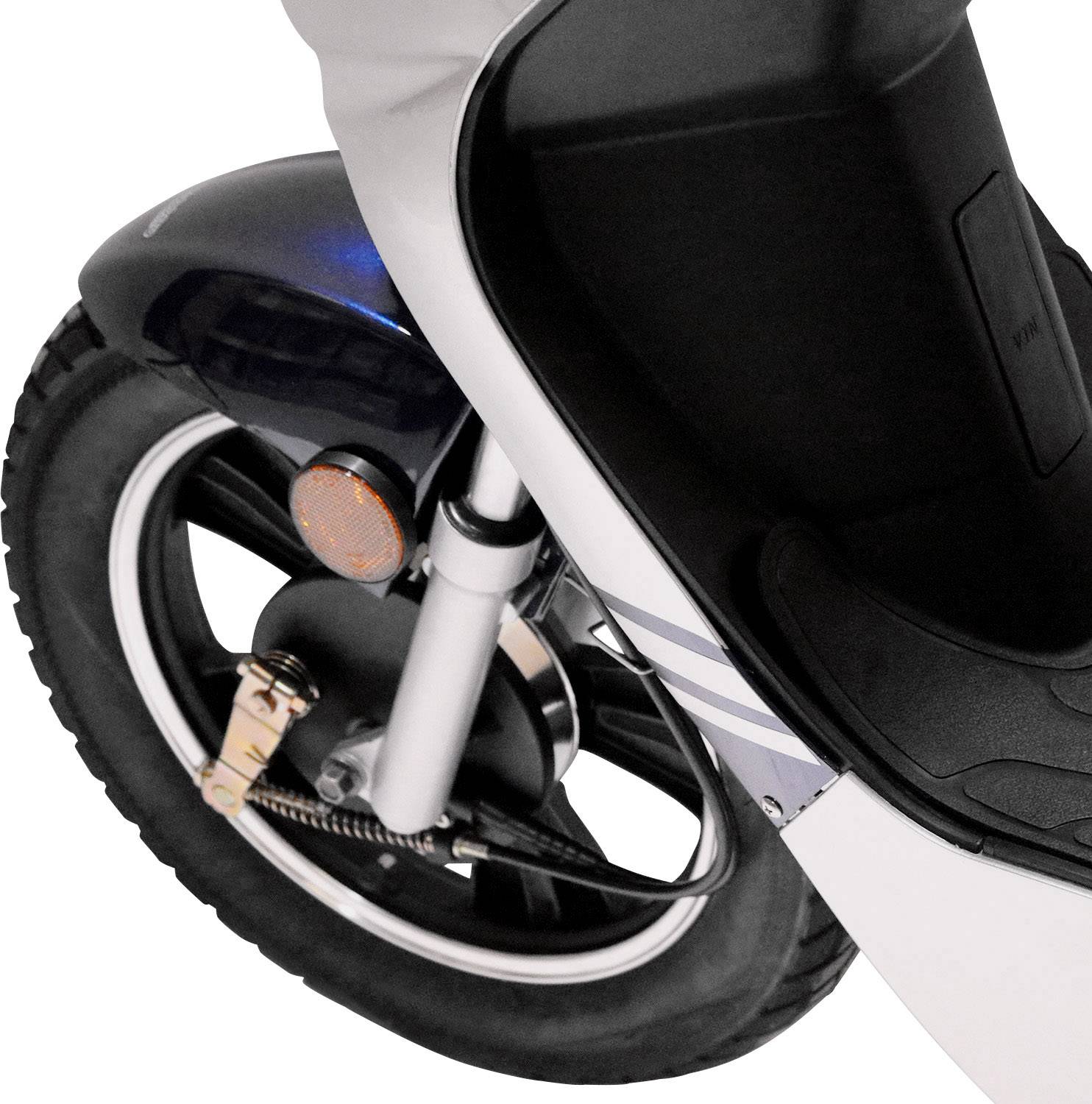 Rolektro eco-City 20 V.2 E-Roller Blau, Silber Blei-Vlies (AGM) 48V 12Ah