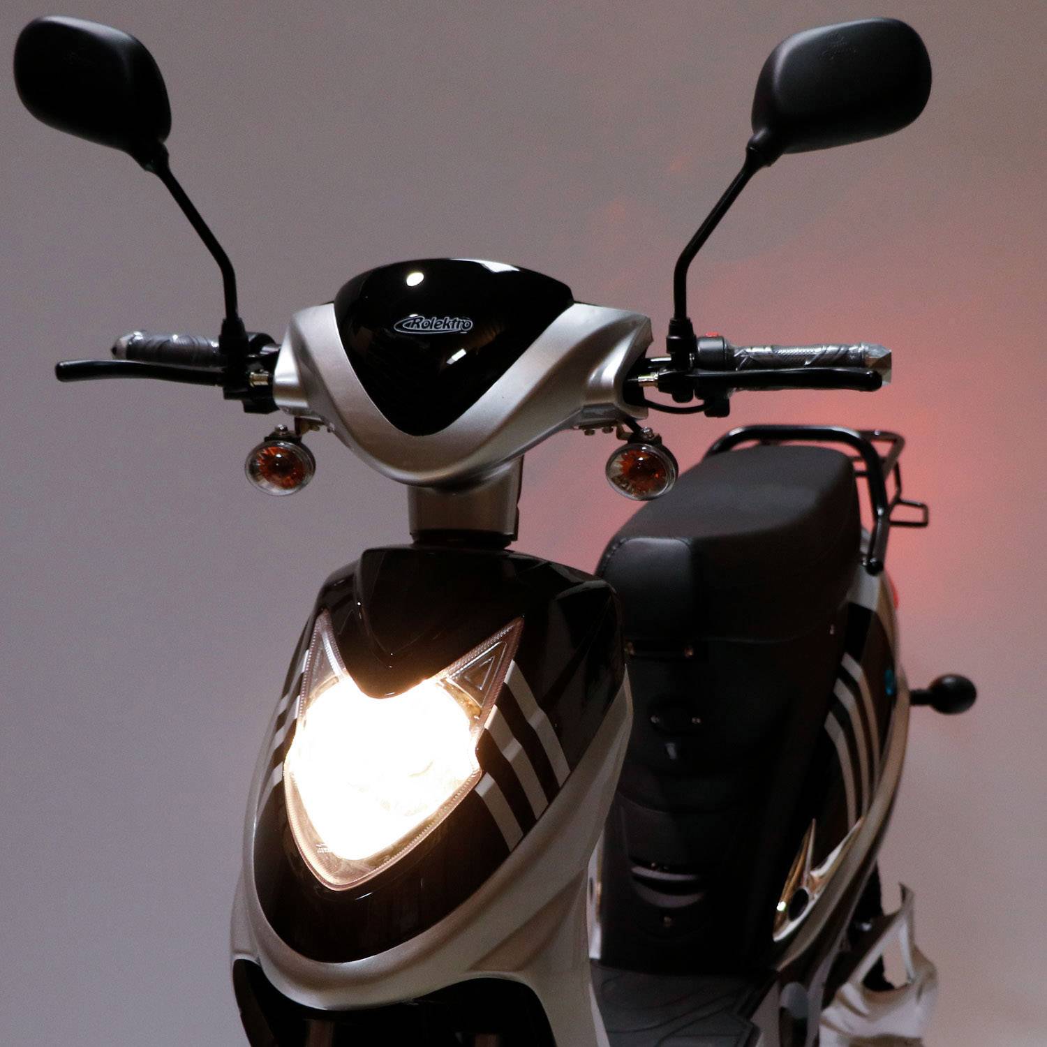 Rolektro eco-City 20 V.2 E-Roller Schwarz, Silber Blei-Vlies (AGM) 48V 12Ah