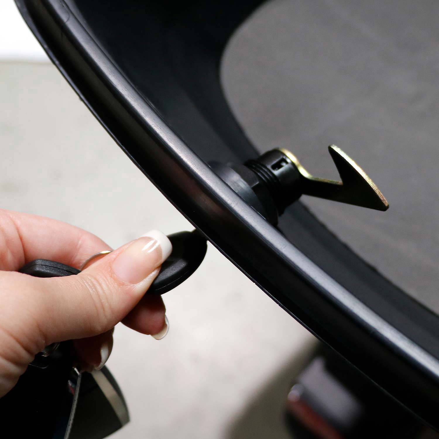 Rolektro eco-City 45 V.2 PLUS E-Roller Schwarz, Silber Blei-Vlies (AGM) 48V 12Ah