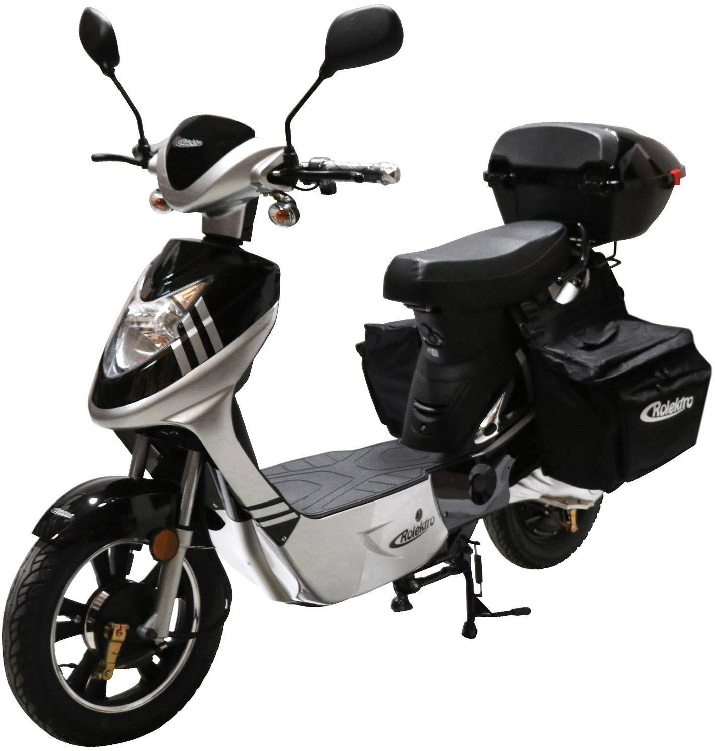 Rolektro eco-City 20 V.2 PLUS E-Roller Silber Blei-Vlies (AGM) 48V 12Ah