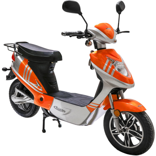 Rolektro eco-City 45 V.2 E-Roller Orange, Silber Blei-Vlies (AGM) 48V 12Ah