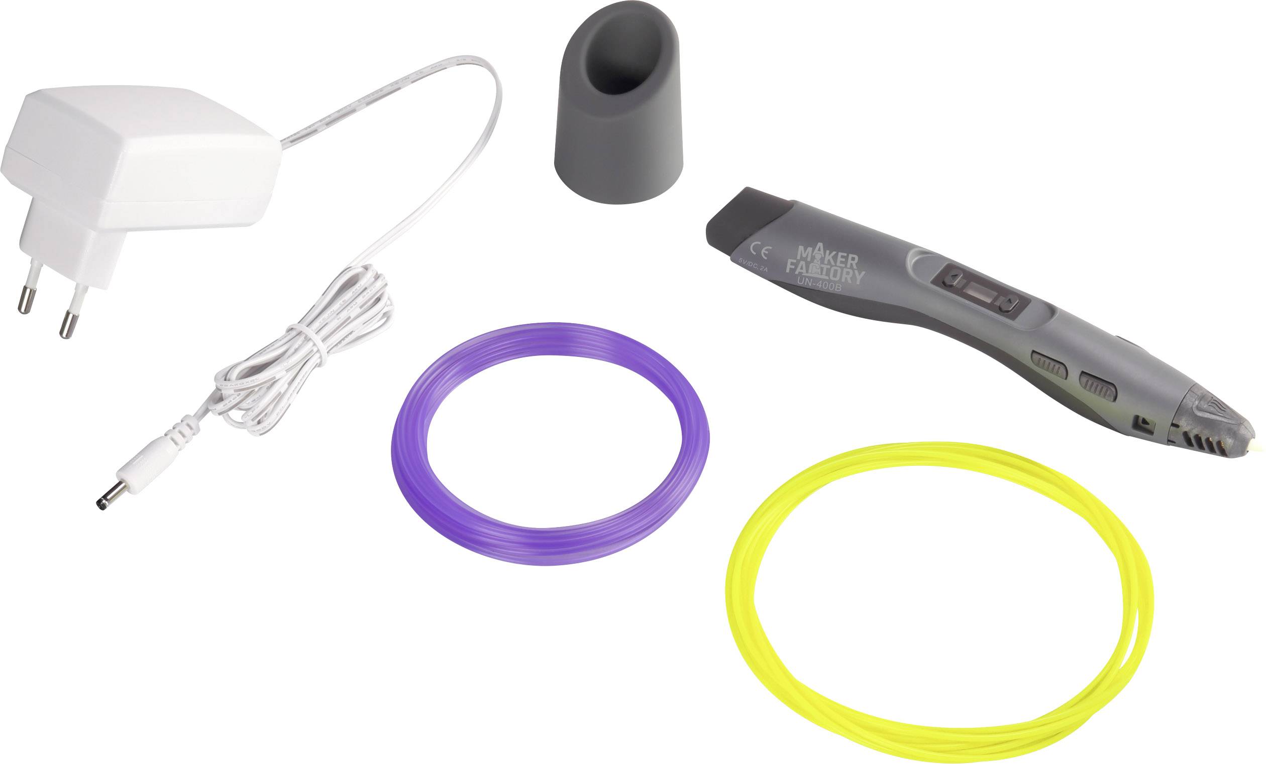 MAKERFACTORY UN-400B 3D Drucker-Stift PCL, PLA, ABS 1.75mm