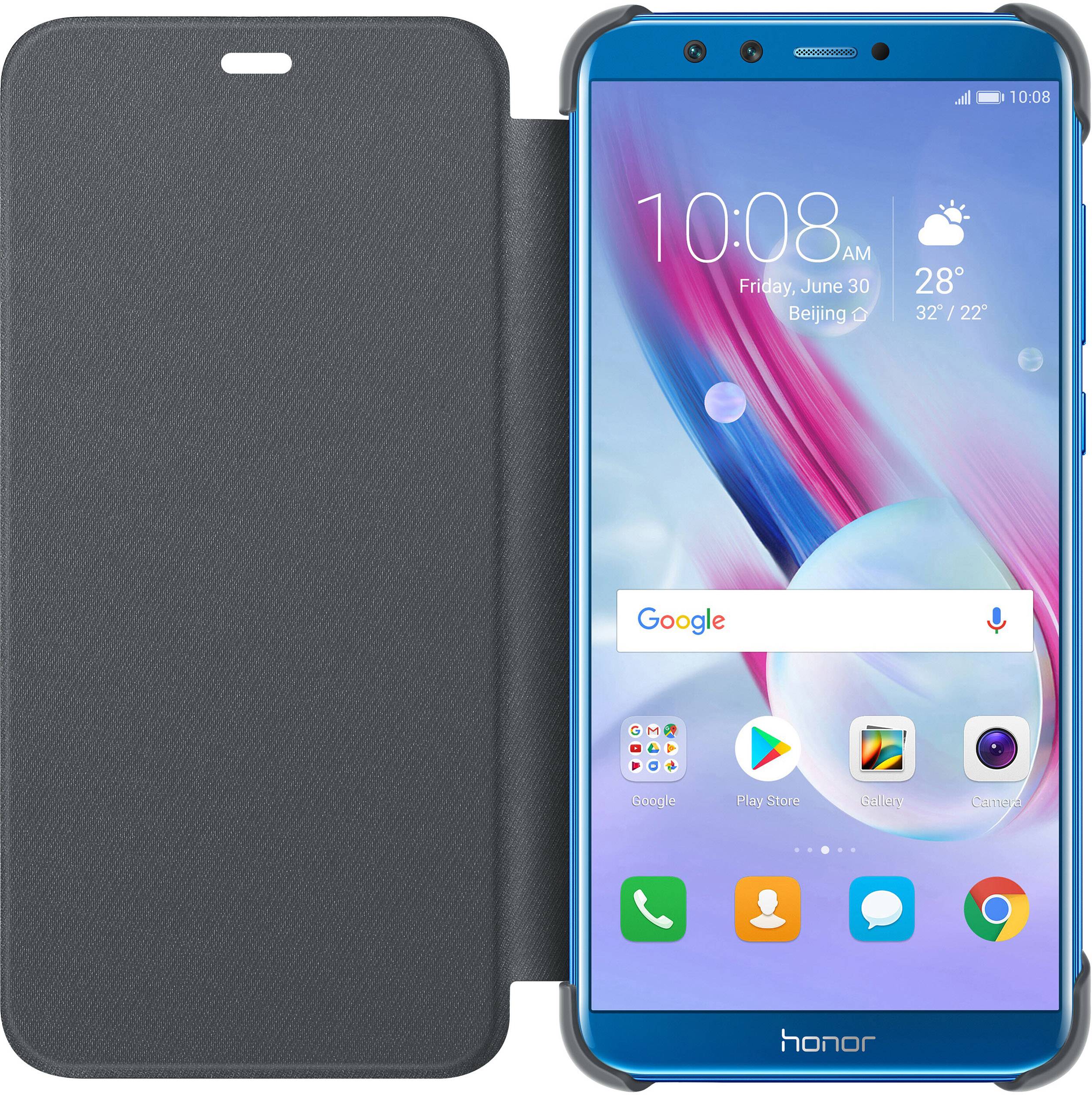 honor Flip Flip Cover Honor Schwarz 10000053
