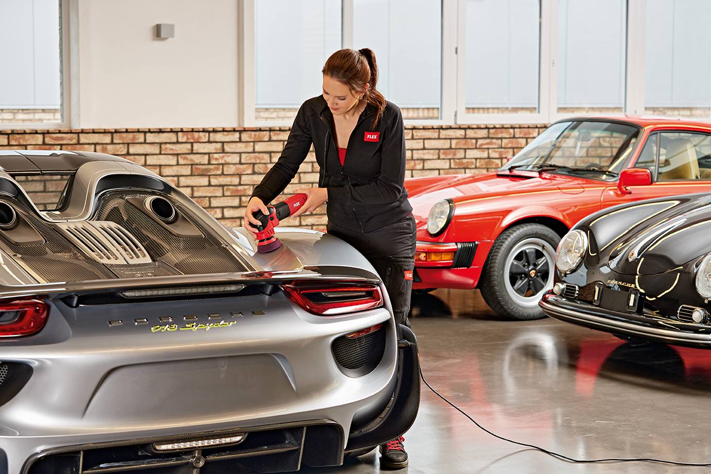 Flex XFE 7-12 80 447129 Exzenterpoliermaschine 700W 1800 - 5500 U/min