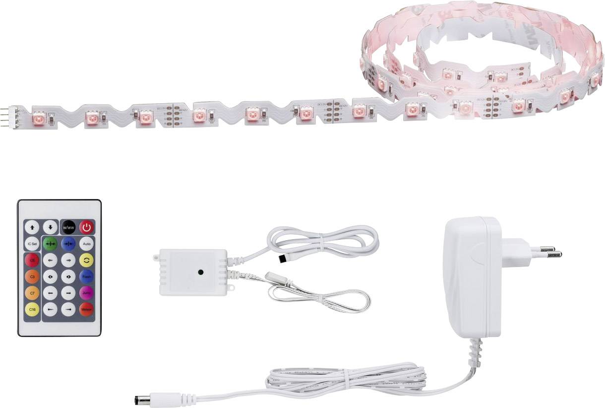 Paulmann FlexLED 3D 78964 LED-Streifen-Basisset mit Stecker 12V 1.5m RGB 1St.
