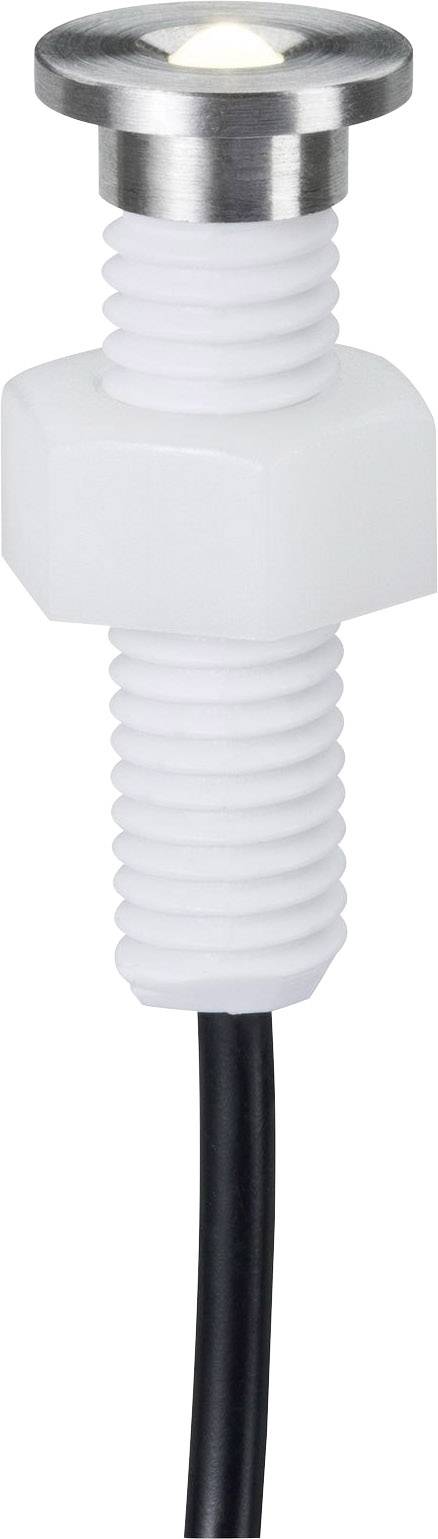 Paulmann Beleuchtungssystem Plug & Shine LED-Außeneinbauleuchte (Erweiterung) 5er Set LED 1.1 W Warmweiß Silber